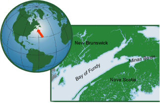 Nova Scotia's Bay of Fundy, Where in the World?