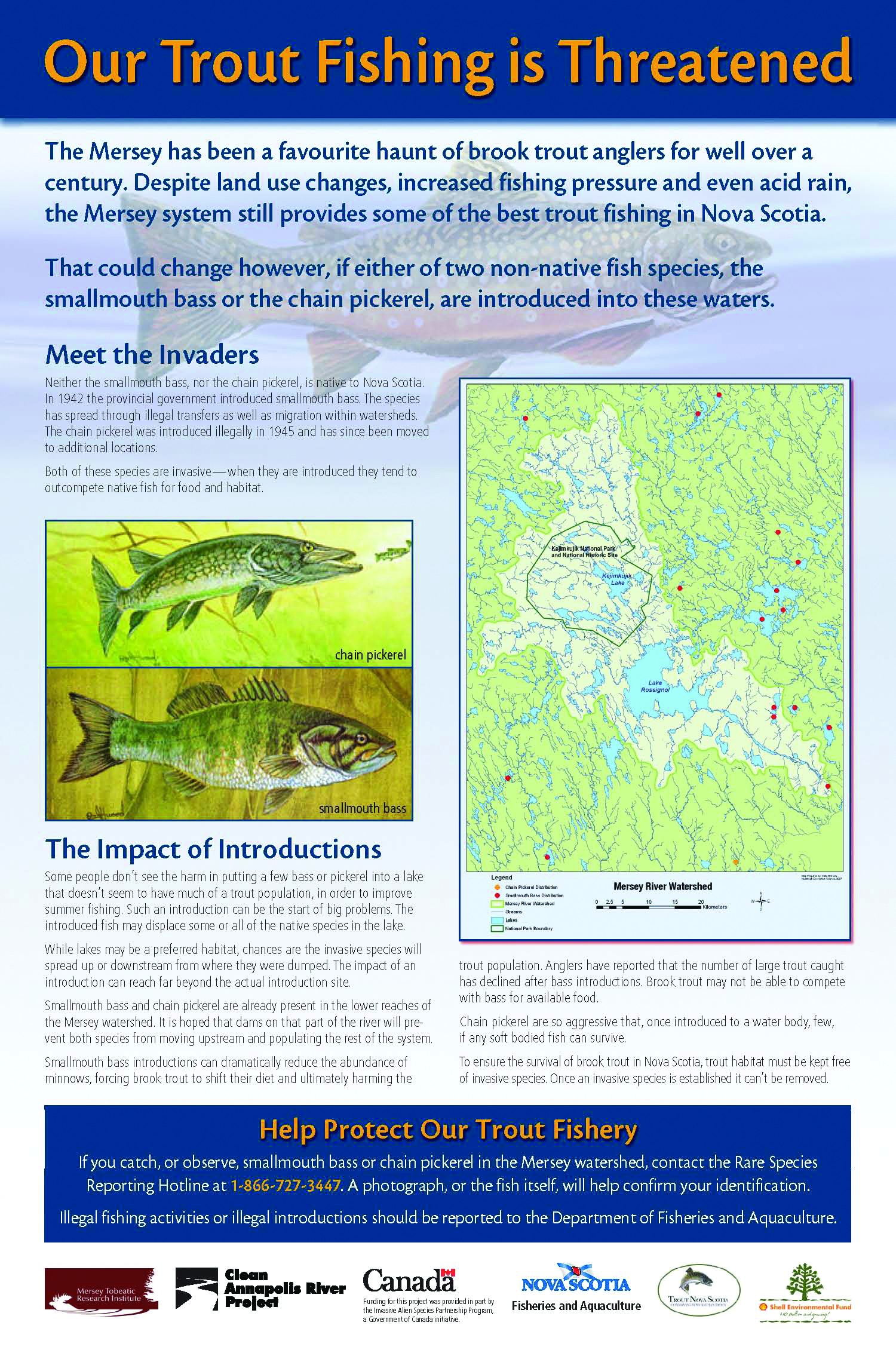 Invasive Fish and Prohibited Bait Species | Landowner Stewardship Guide